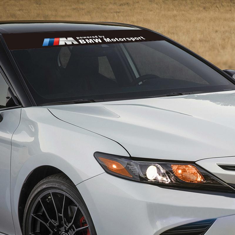 Dekorativní samolepka na čelní sklo auta Anti UV Příslušenství Pro BMW řady 1 2 3 4 5 7 X1 X2 X3 X5 X4 X6 X7 G30 G20 G32 G11 G12 G07 M2
