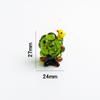 Creative Japanese-style Mini Glass Animals Ornaments Cute Forest Animal Owl Deer Tiger Glass Ornament Home Decor Accessories