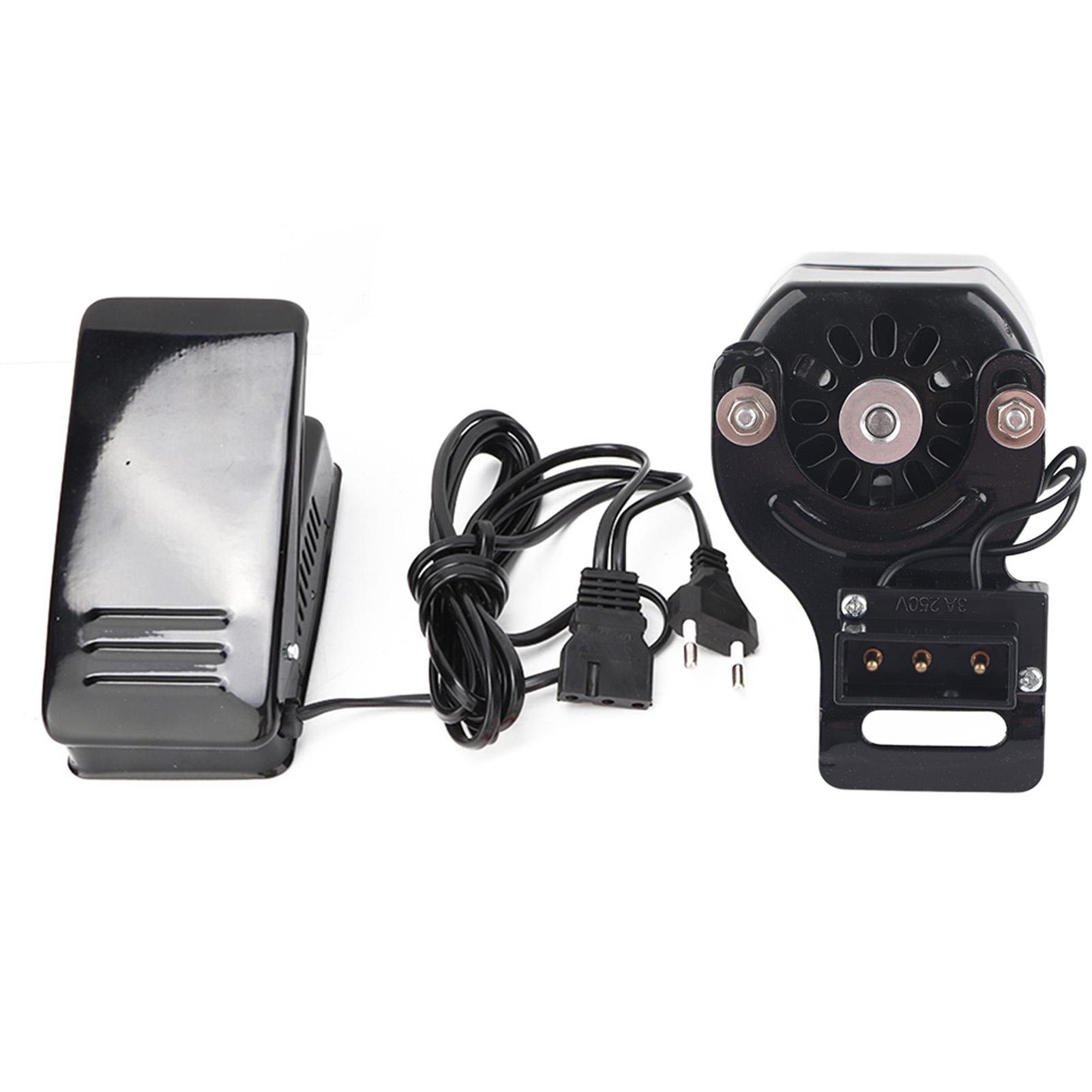 

Комплект мотора швейной машины 100 Вт и ножной педали. Запчасти для бытовой швейной машины с реверсом