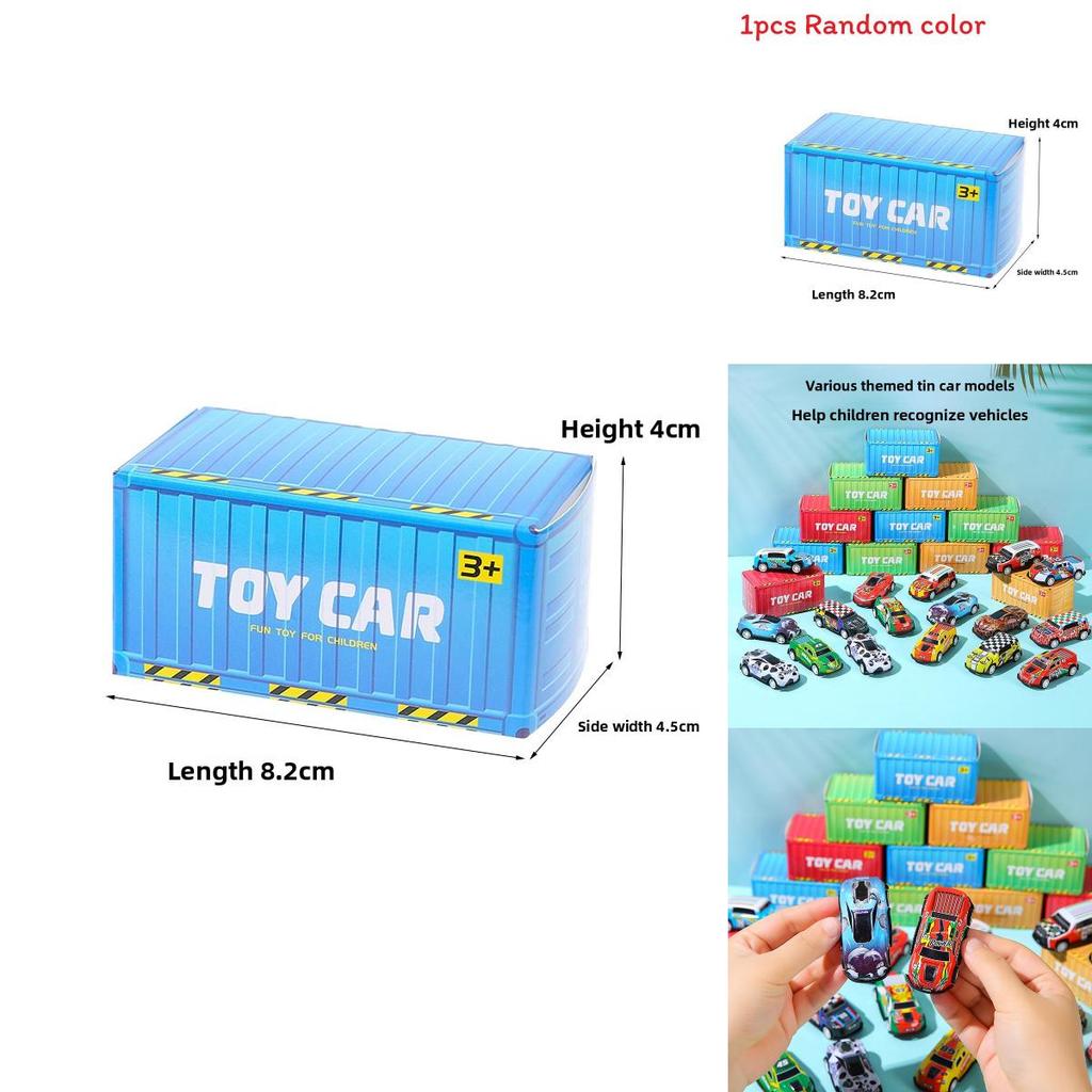 Simulation Mini Inertial Plastic Car Model Children Toy For Creative Play And Development