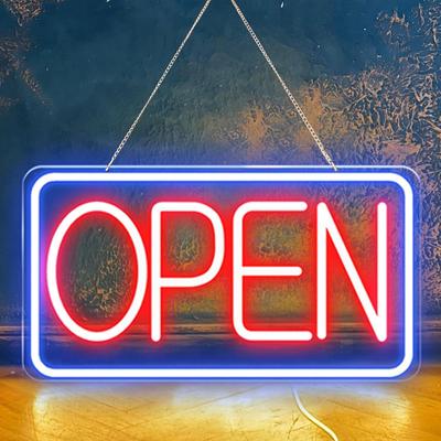 LED Neon Light Acrylic 'Open' Business Sign