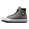 Converse All Star Thick Claw Star Ankle Patch Non-Slip Waterproof High-Top Skate Shoes Unisex Sneakers Silver Gray A05575C