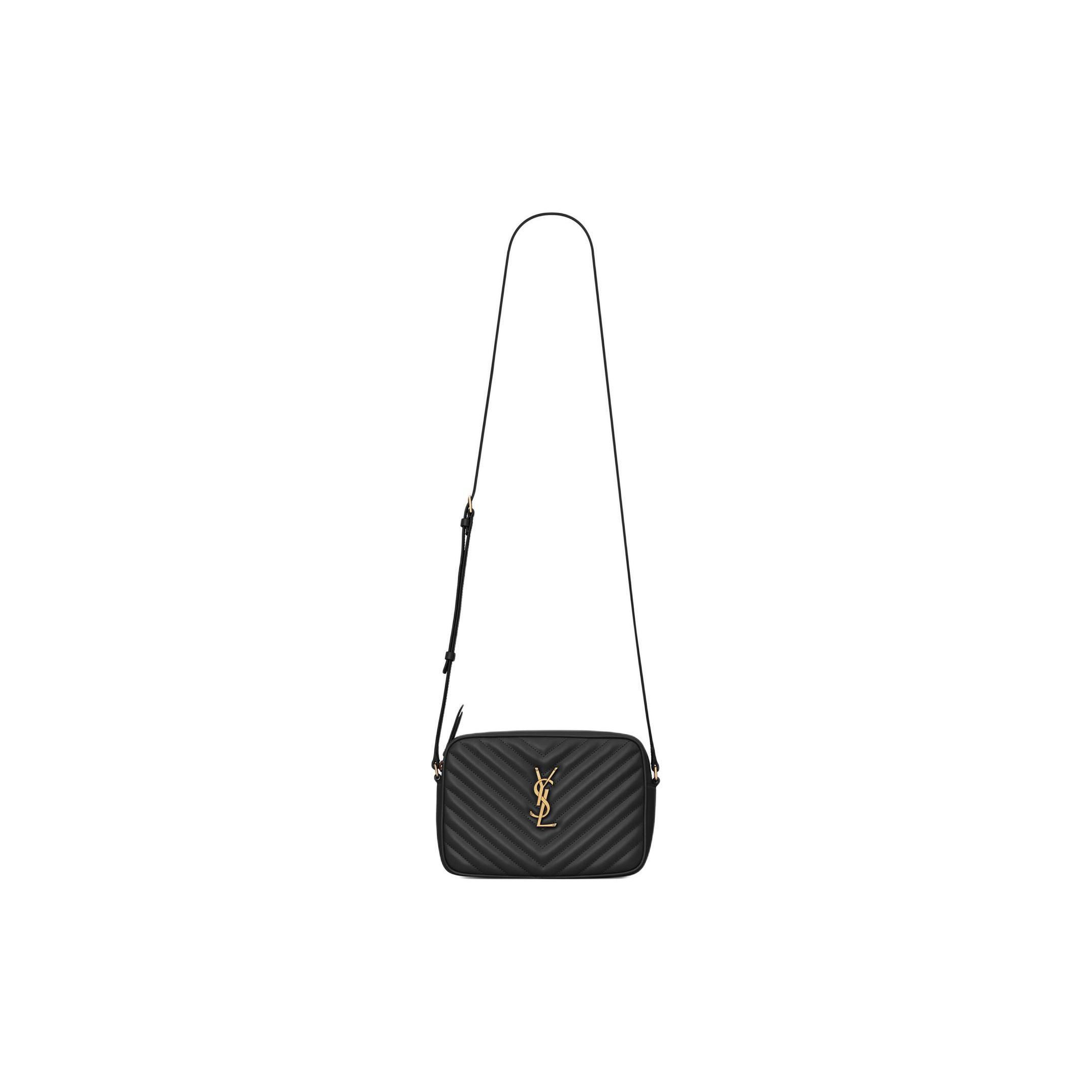 Saint Laurent Lou Quilted Crossbody Bag