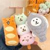 Cute Food Plushie Keychain: Creative Plush Food Toy Doll Pendant for Bags and Keyrings