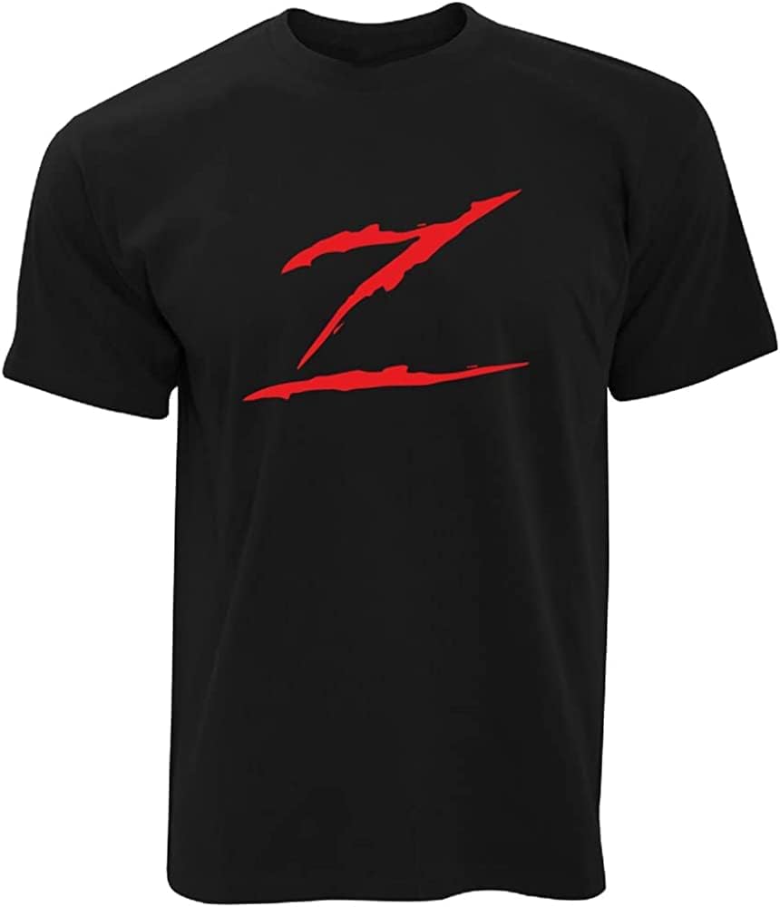 Zorro Adult T ShirtThe Legend of Zorro Slash Retro Inspired Design Black S чёрный
