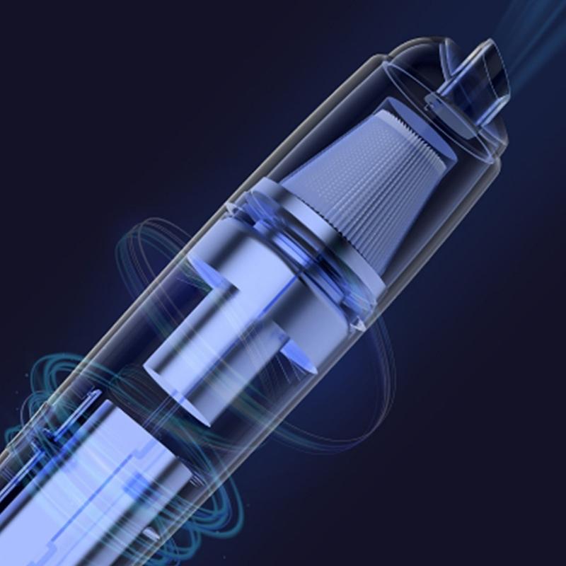 Portable Mini Handheld Vacuum Cleaner Cordless Design High Power Suction Two Modes for Vehicle Efficient Dust Removal