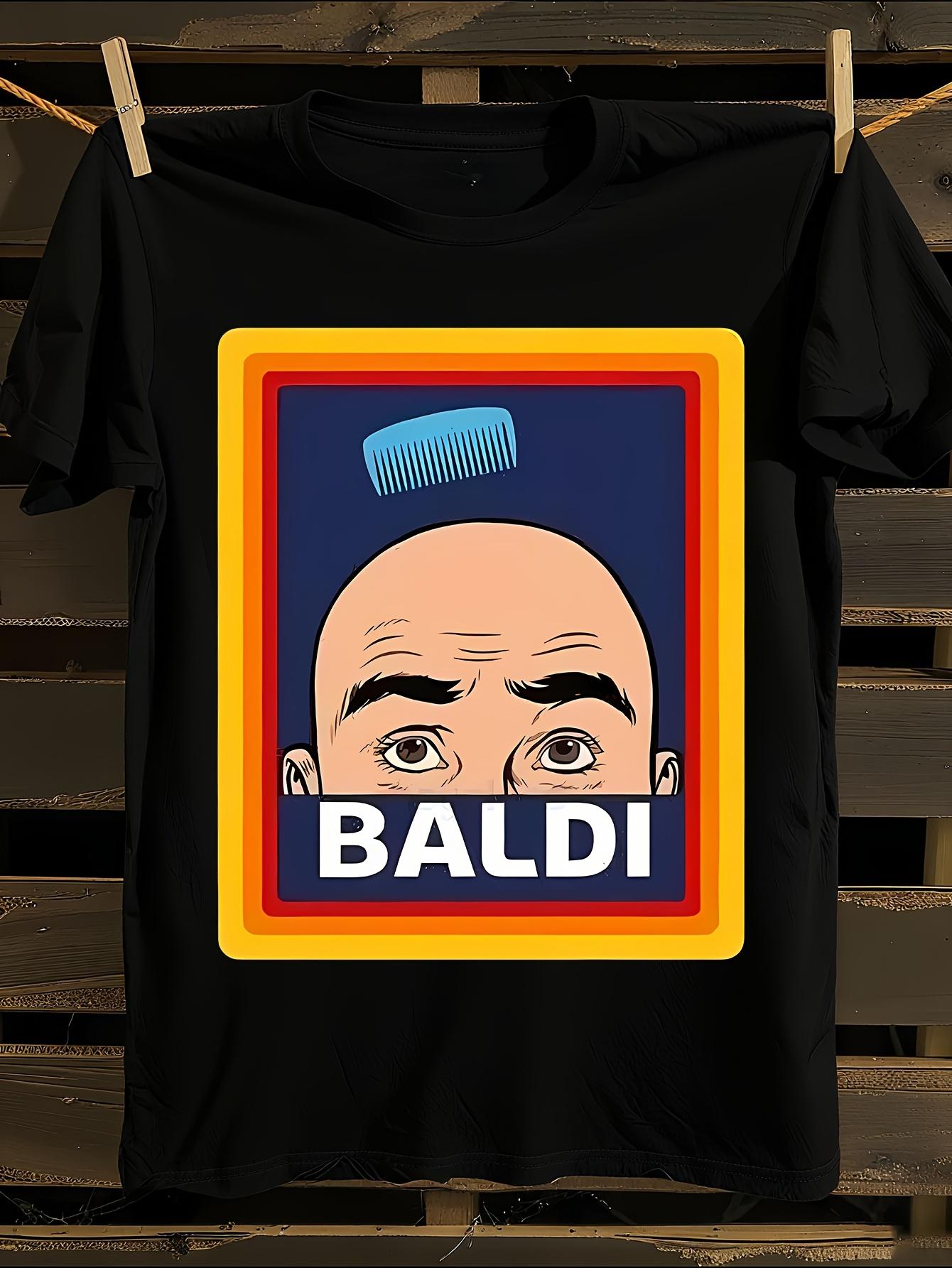 Baldi Video Game Character T-shirt M