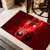 Soccer Player Action Floor Rug Office Rug Perfect for Foyer Entryway Study Room Dormitory Antislip Carpet Office Home Decor Gift for Festivals