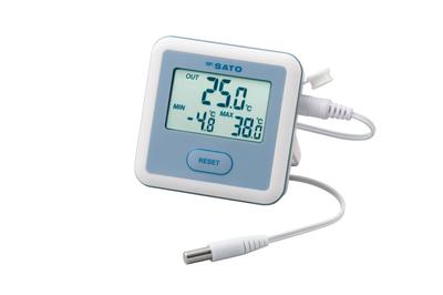 Sato Keiryoki Seisakujo Digital Maximum and Minimum Thermometer PC-3510