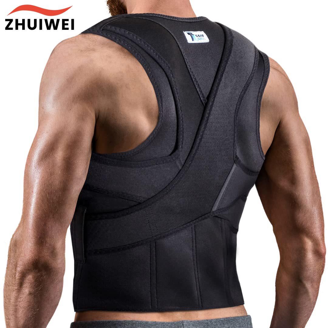 

Adjustable Full Back Posture Corrector For Men Lower Upper Back Brace Support Comfortable Posture Corrector M