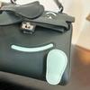 Borsa a faccina sorridente nuova per la primavera e l'estate 2025 borsa Kelli mini in pelle bovina di primo strato di alta gamma borsa a tracolla carina da millenial