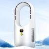 Bladeless Tower Fan USB Outdoor Fan Large Battery Rechargeable Fan Cooling Fan ABS Texture for Travel and Camping