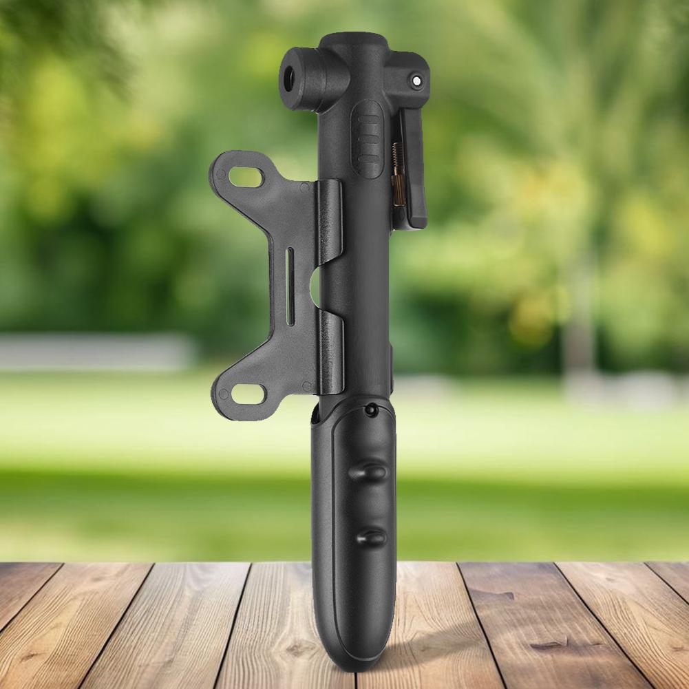 100PSI Hand Tire Air Inflator Non-slip Grip Portable Bicycle Pump with Bracket Lightweight Tire Inflator for MTB Road Bike
