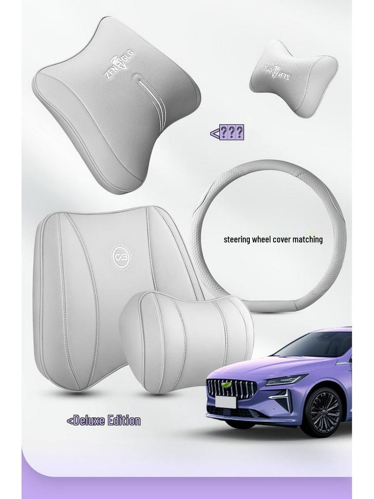 Universal Full Leather Car Seat Cushion for Xingrui L - New Style, All-Season, Five-Seat Fit