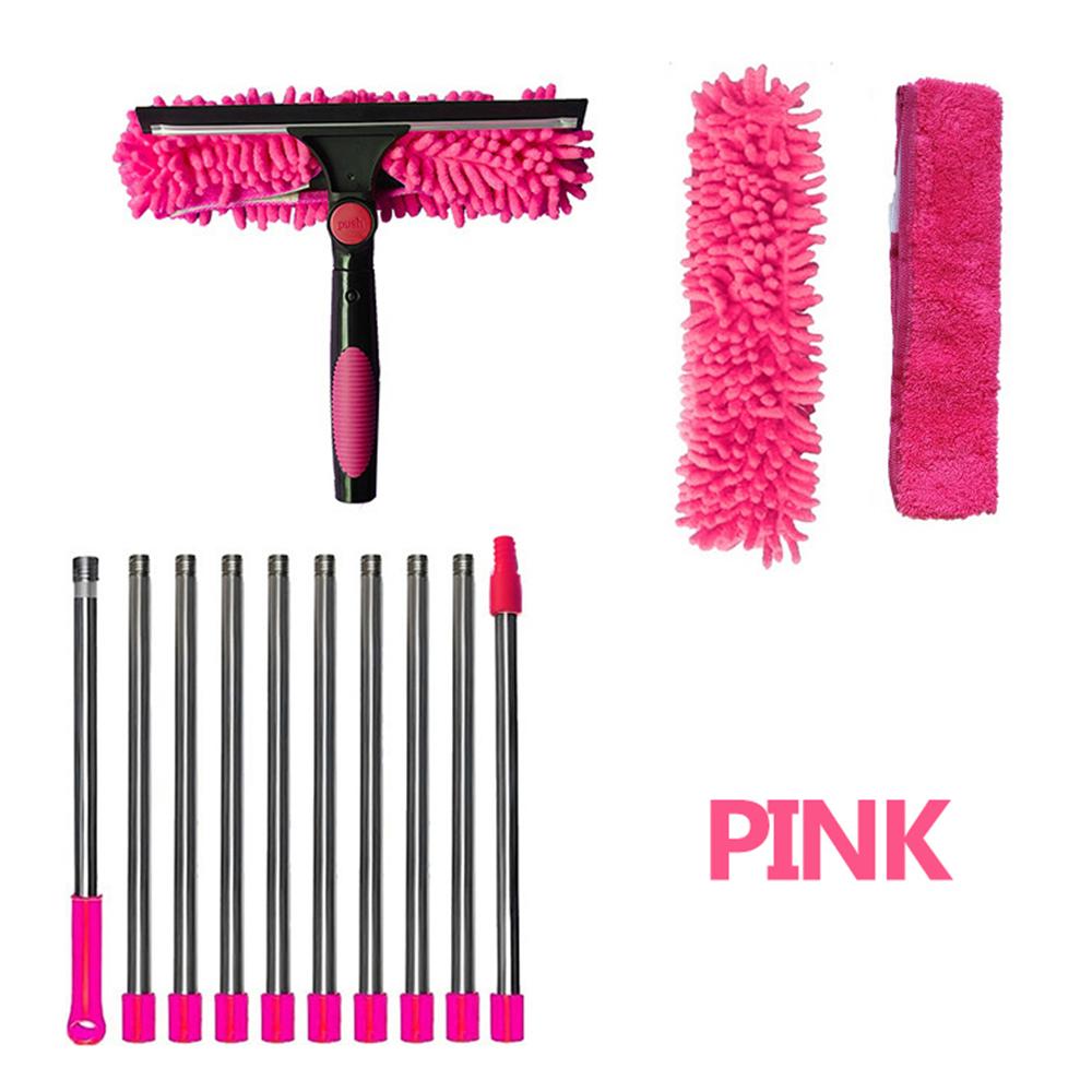 100CM-420CM ausziehbarer Spleißstab Bodenabzieher Haushaltsfensterreiniger Wischer Glasabzieher Fensterwischer Heimreinigungswerkzeuge