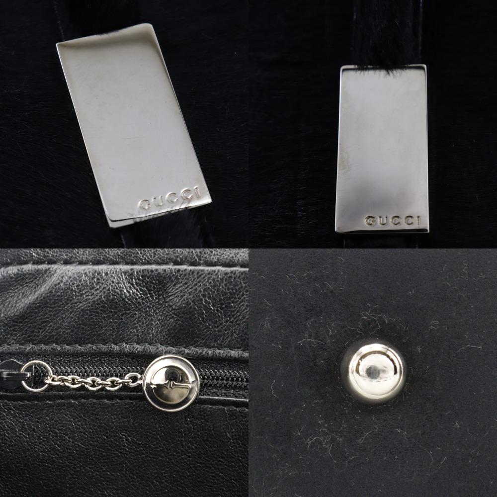 GUCCI Old Gucci Tote Bag 000.2296.0528 black Harako Women Used