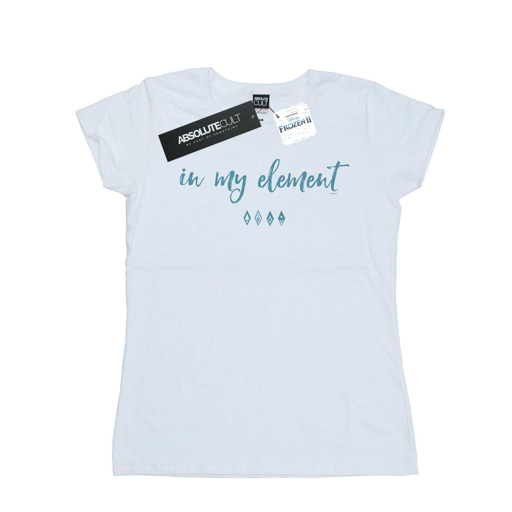 Disney Womens/Ladies Frozen 2 In My Element Cotton T-Shirt