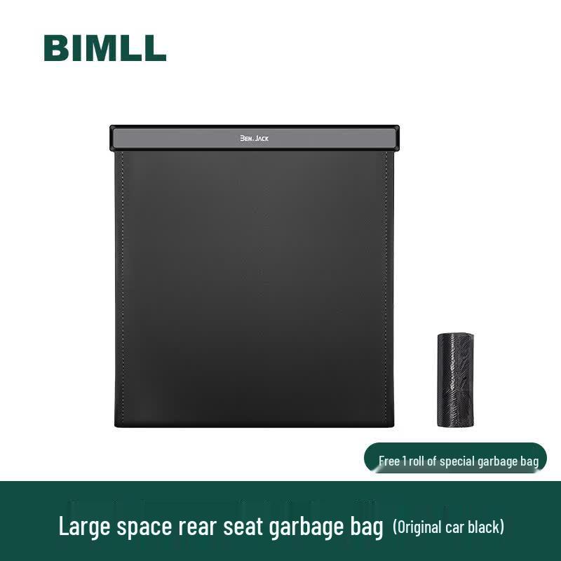 BIMLL Car Seat Back Trash Can & Storage Organizer