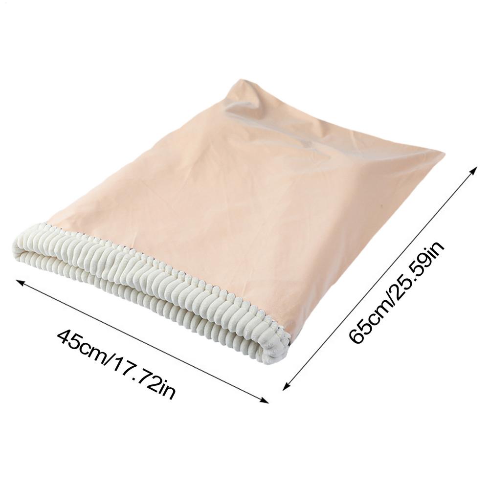 

Cozy Plush Cat Sleeping Bag, Semi-enclosed Autumn & Winter Warm Pet Snuggle Sack Bed for Indoor & Travel, Cuddle Hiding Rest