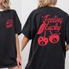 Feeling Lucky Comfort Colors Shirt, Lucky You Cherry 8 Ball T-Shirt, Retro Feeling Lucky Shirt, 8 Ball T-Shirt, Trendy Lucky Number Shirt