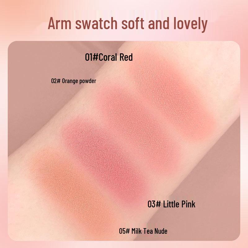 FOMIX Translucent Mushroom Head Blush & Highlight Contour All-in-One Rouge Cream