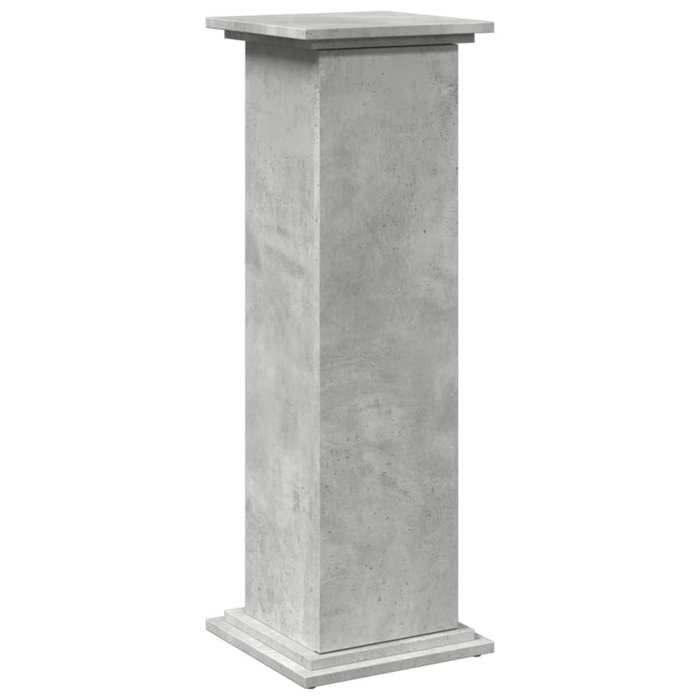VidaXL Pedestal with Storage Concrete Grey 31x30x90 Cm Engineered Wood 854610