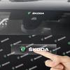 2026 Hot Car Rearview Mirror Decals Brake Caliper Badge Sticker For Skoda Octavia A5 Superb Old Febia Roomster Rapid Roomster Ko