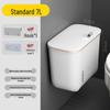 Wall-Mounted Bathroom Trash Can with Lid - Stylish, High-Capacity Design for Living Room and Bathroom