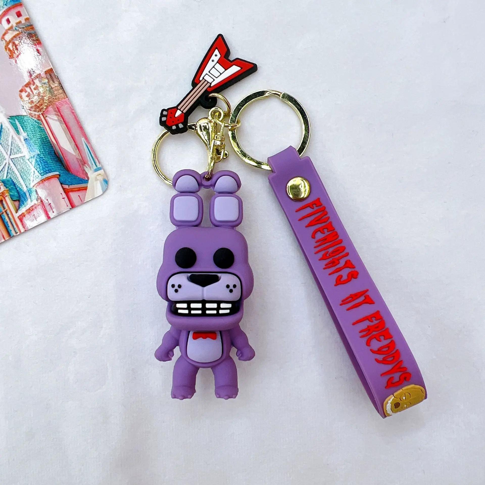 

5Pcs Kawaii Doll Keychains, Backpack & Car Charms, Student Accessories - Cute Gift Set (As shown-24350)-