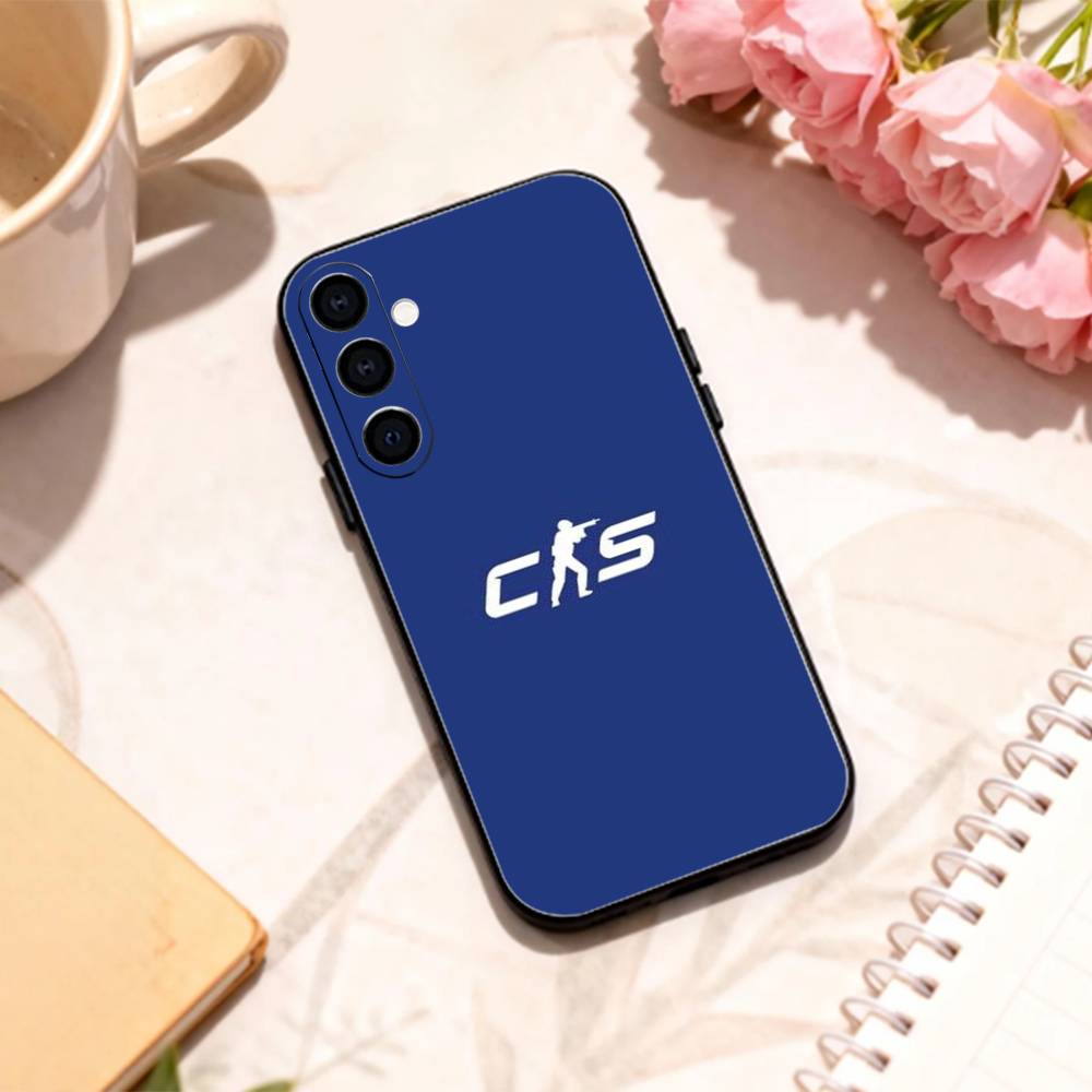 G-Game C-CS2 C-Counter S-Strikes   phone Case For Samsung Galaxy A73,A72,A71,A70,A53,A52,A51,Others Soft Black Shell