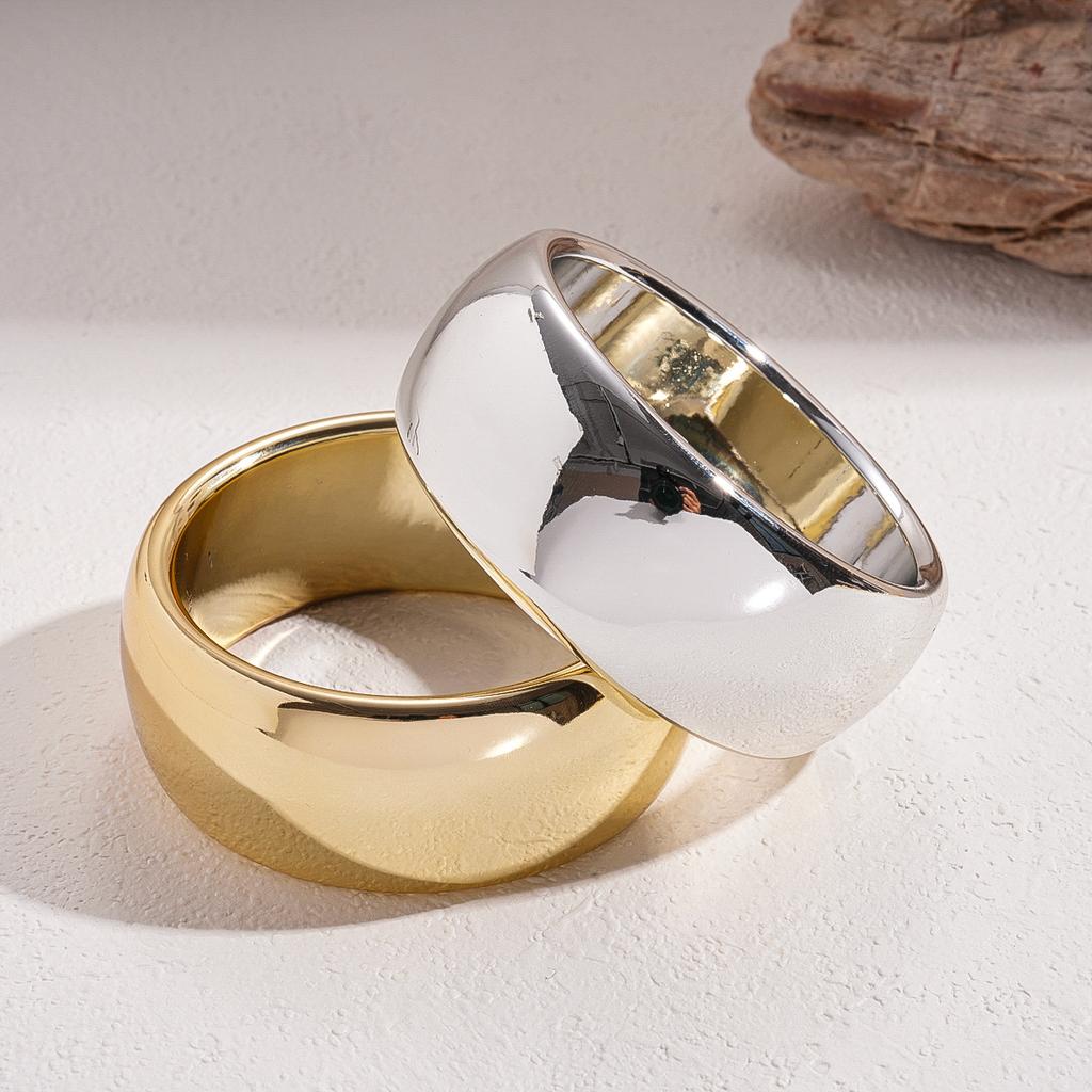 Cold Wind Smooth Geometric Round Bracelet Fashion Ins Personalized Bracelet Jewelry
