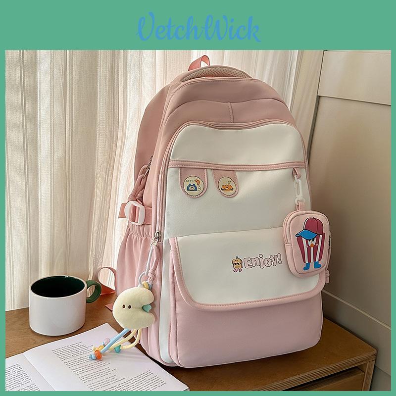 Japanese Ins Style Backpack For Girls And Boys High School School Bag With Lightweight Design And 15in Laptop Storage