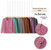 Grandma's Loose Knit Cardigan for Women – Spring & Autumn Wear for Middle-Aged & Elderly
