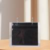 Acrylic L Shape Photo Display Stand with 17 Sheet Folders for Wallet Images