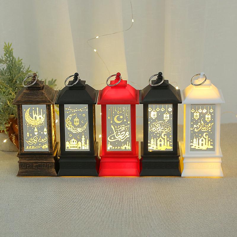 Led Lantern Light Eid Mubarak Decoration For Home Islamic Muslim Festival Party Ramadan Kareem Decor Home Decoration Gifts