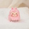 Cheese Daruma DIY Jewelry Decoration: Cartoon Cream Glue Ornaments for Office Desktops