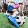 Fußballschuhe Herren Kurzer Nagelnagel Gummi Weicher Boden Art Lawn Training Junge Fußballschuhe