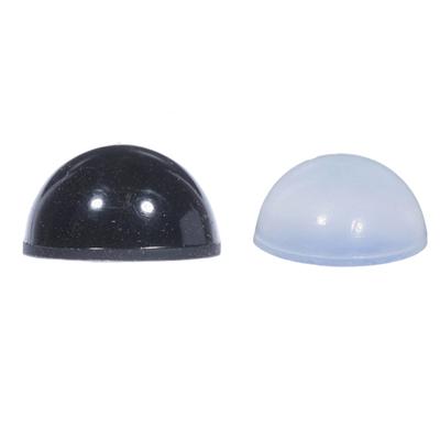 8 Pezzi Base Semicircolare in Gomma Antiscivolo Con Supporto Adesivo Forte Per Elettronica, Mobili ed Elettrodomestici