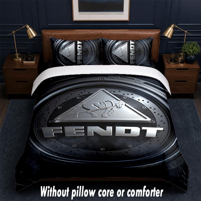 Set Biancheria da Letto Design Fendt 1 Copripiumino + 2 Federe Morbido Traspirante Biancheria da Letto per la Casa
