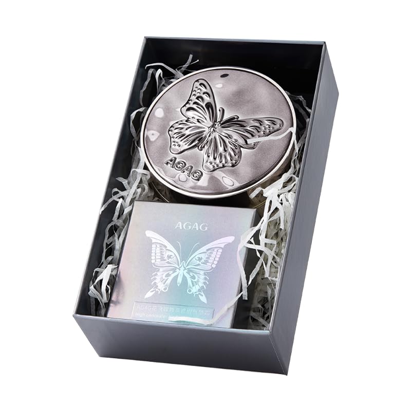 Qin Derdom Cushion Moisturizing suitable for dry skin Sweat and oil mousse pore coverage coverage Creates a look Glowing finish Refill included
