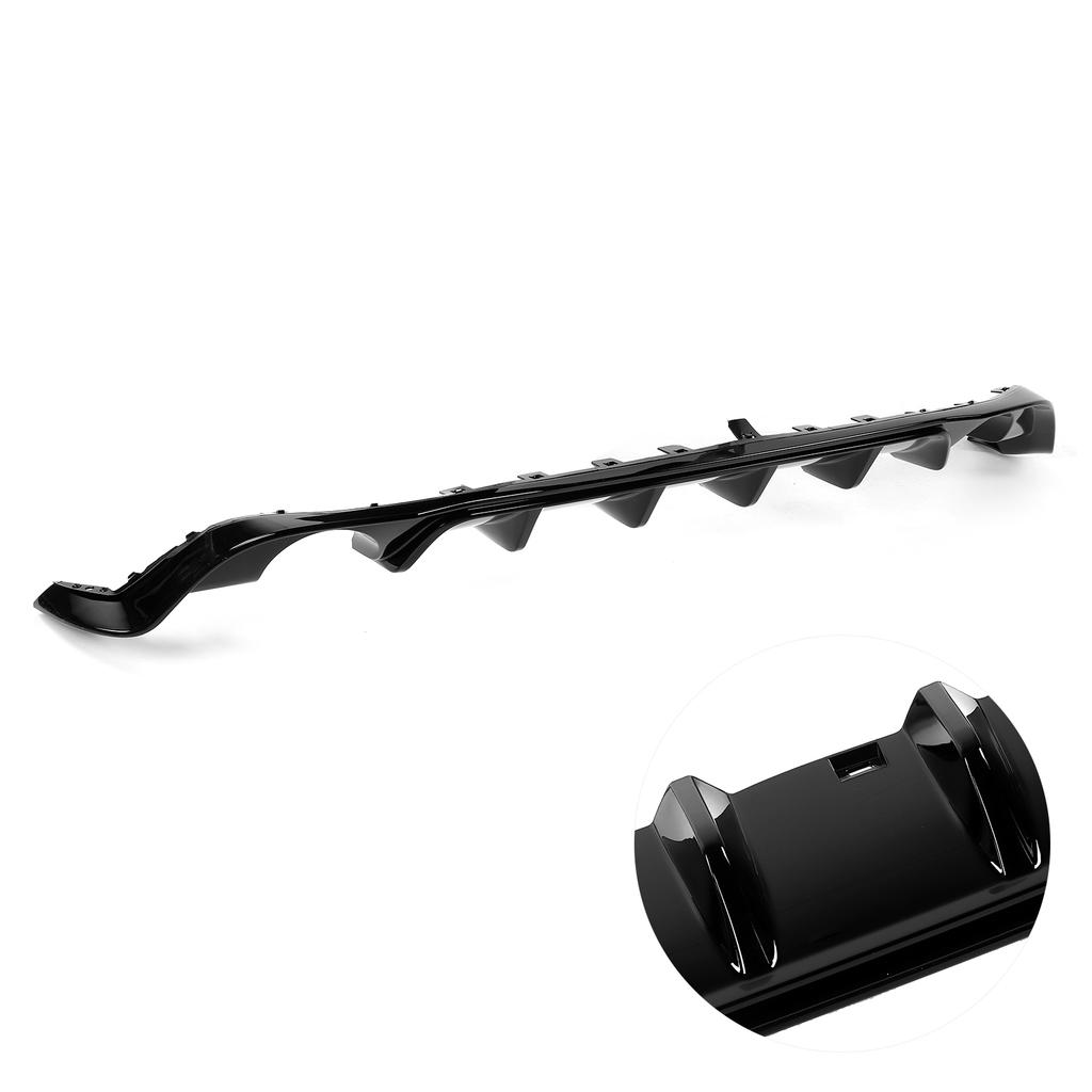 Gloss Black for TCR Rear Bumper Diffuser Valance Kits Fit for MK7.5 Facelift 20172020