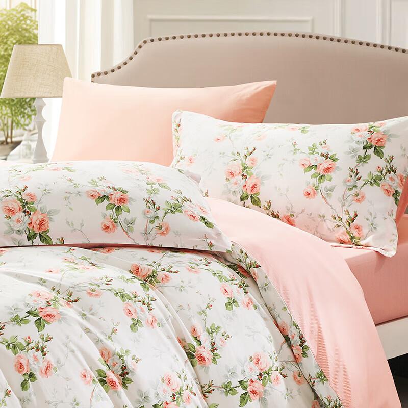 Fuanna 100% Cotton Fitted Sheet Bedding Set 1.5m Bed (Duvet 203x229cm)