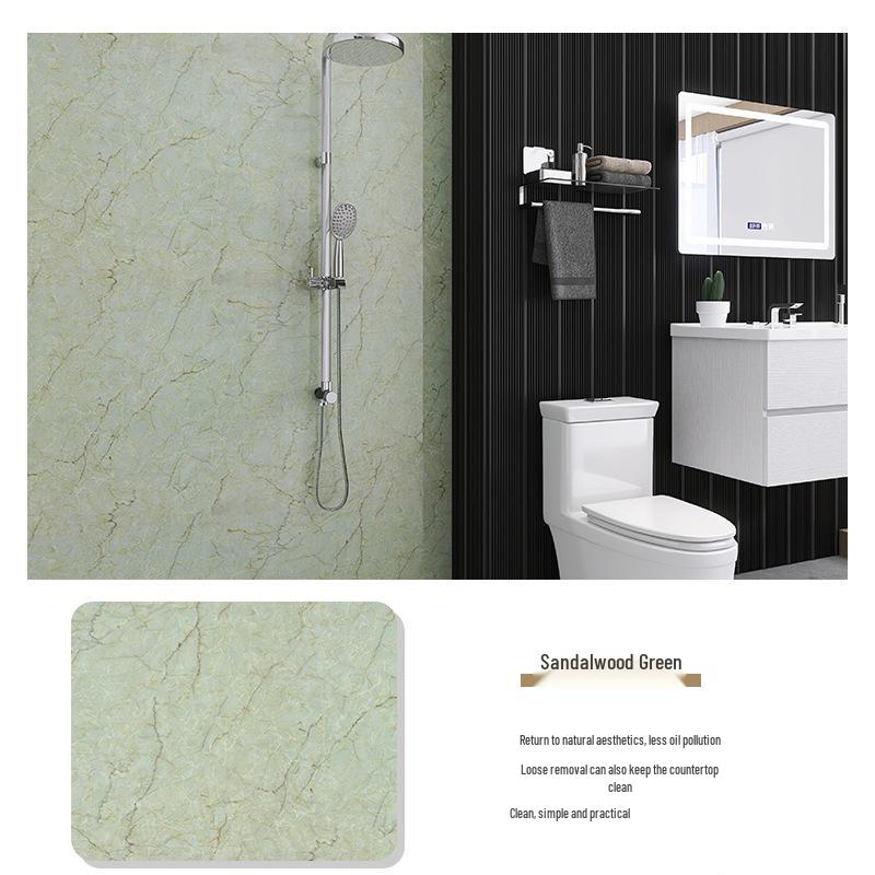 Self-Adhesive Waterproof Thickened Tile Wall and Countertop Stickers for Kitchen and Household Decoration