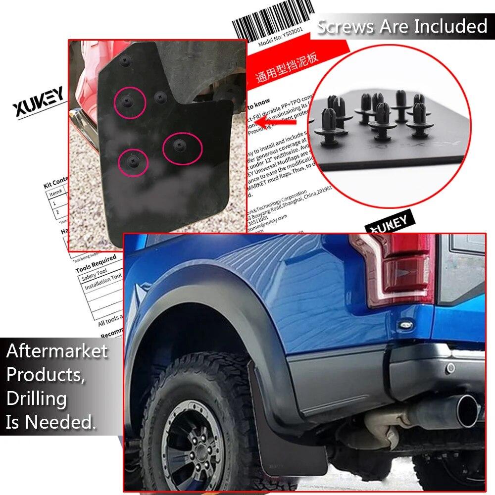 Für Dodge Ram Pickup 1500 2500 3500 4500 5500 SRT-10 4x4 DRW Rumble Bee Schmutzfänger Schmutzfänger Spritzschutz Kotflügel Kotflügelverbreiterung