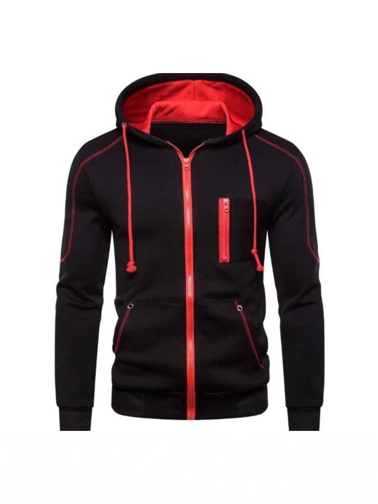 2024 Men's Autumn/Winter Casual Sport Cardigan Hoodie