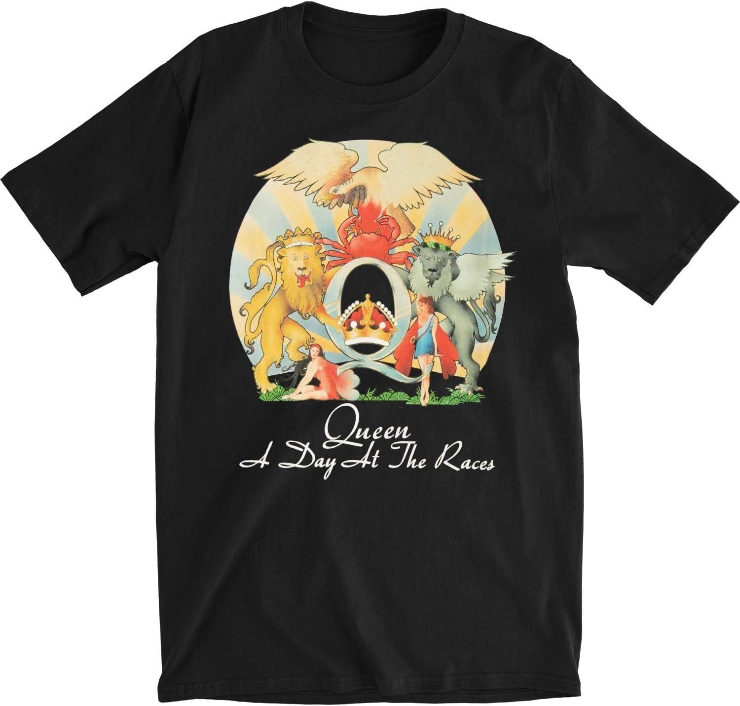 Men s Day at The Races T-Shirt Black S