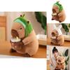 Cute Plush Capybara Toy Soft And Cuddly Stuffed Animal For Kids Perfect Birthday Gift 30cm Height