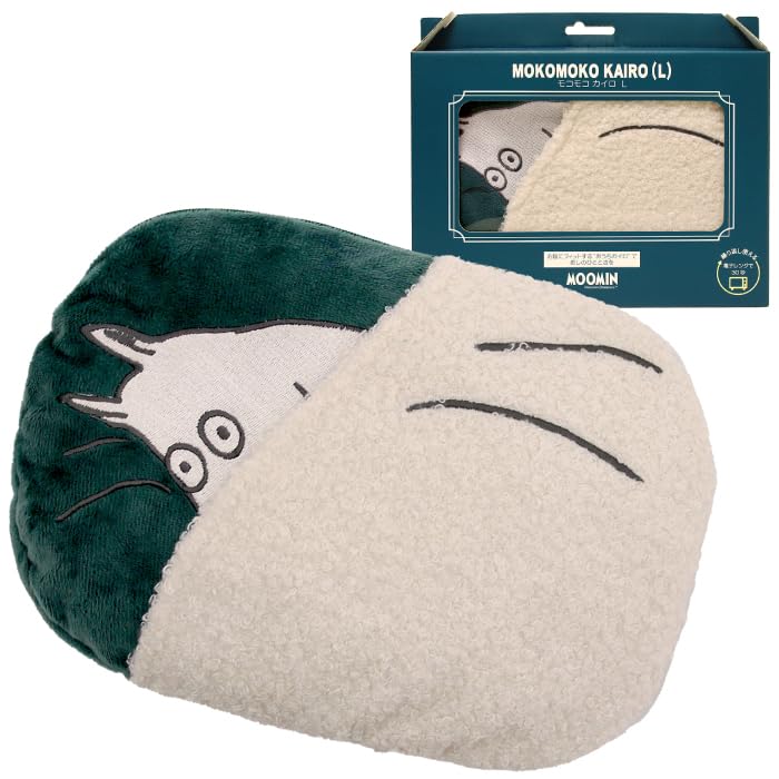 

MOOMIN Fluffy Warmer, Large, Microwaveable, Eco-Friendly, Reusable, for Stomach Warming and Cold Relief (Moomin)