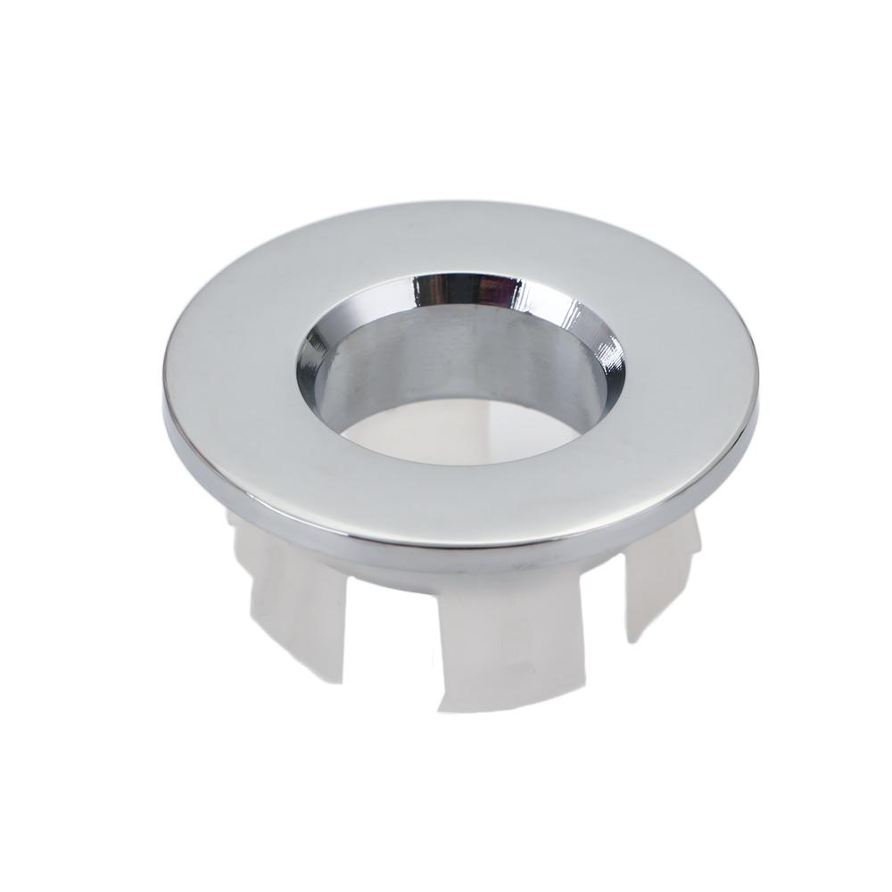 Bathroom Basin Faucet Sink Overflow Cover Brass Six-foot Ring Insert Replacement
