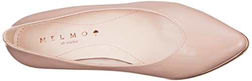 Melmo Women's Rain Shoes, All-Weather Pointed Toe Cutter Pumps, Size PBGE, 22.5 cm, 2E